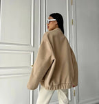 Crane מעיל אוברסייז עם כיסים