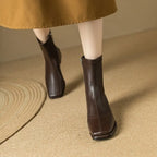 Moran מגפוני דמוי עור