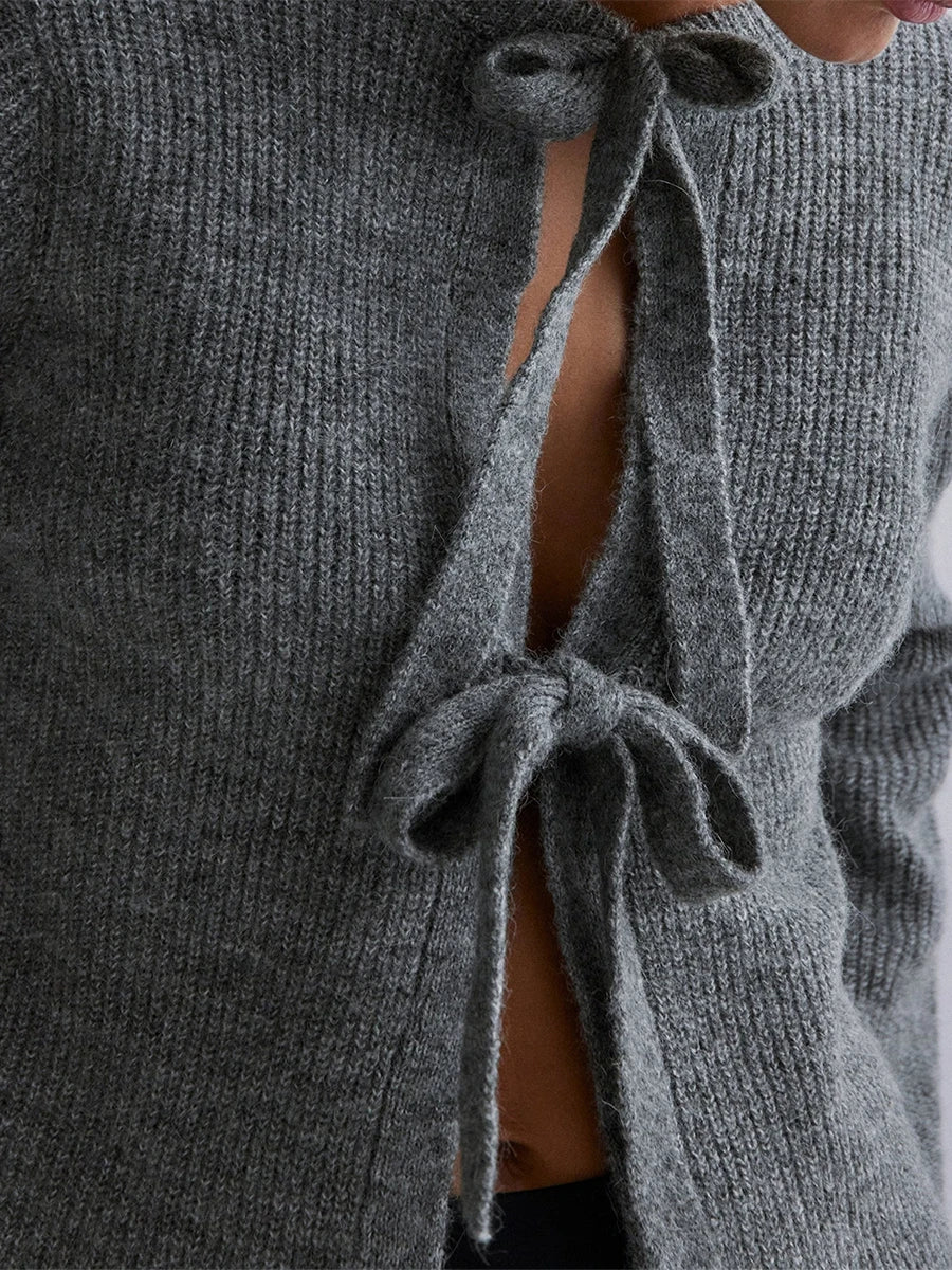 Arthur קרדיגן קשירה סרוג