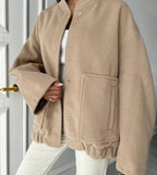 Crane מעיל אוברסייז עם כיסים